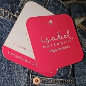 Isabel Maternity by Ingrid & Isabel Jean Shorts - Blue